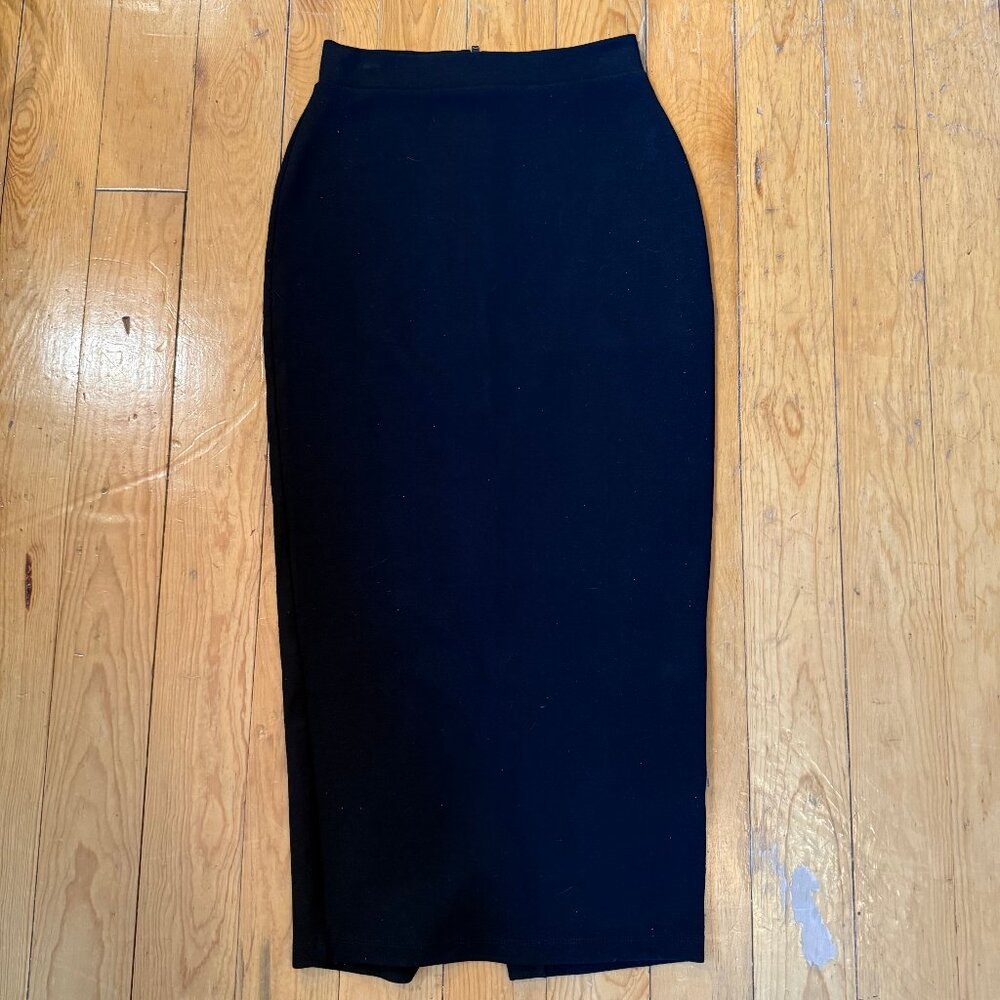 French Connection Black Pencil Skirt, US4, Long, Great Condition